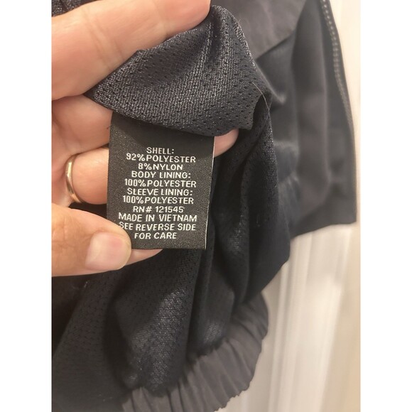 London Fog Collection Jacket Blue Soft Shell Collared Zip Pockets Lined Size XL - Picture 6 of 9